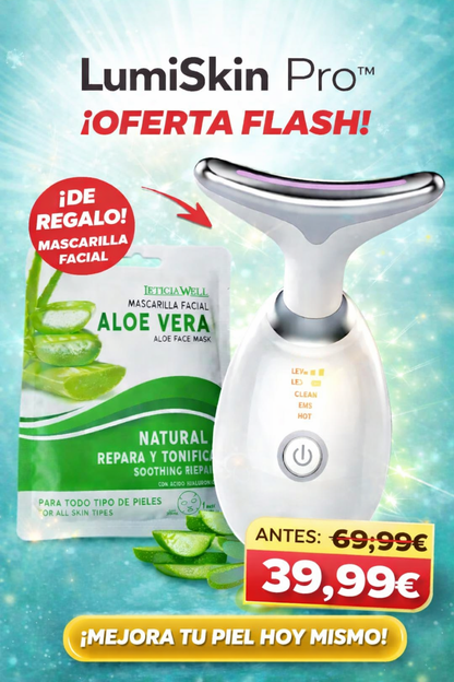 LumiSkin Pro™ – Tecnología LED para una piel más firme, calmada y luminosa